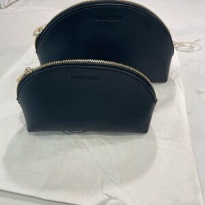 Fawn Design Black Cosmetic Bag Set